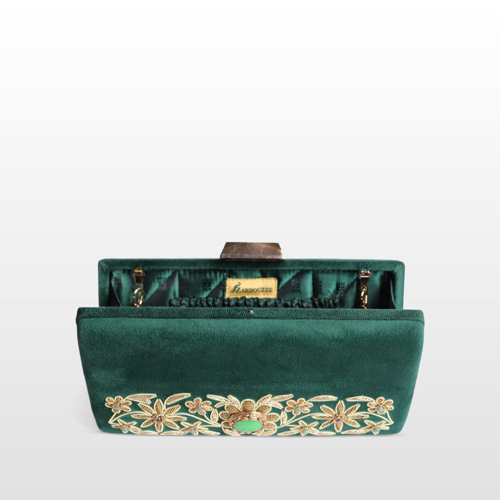 Petal Luxe Floral Embrace Handbag