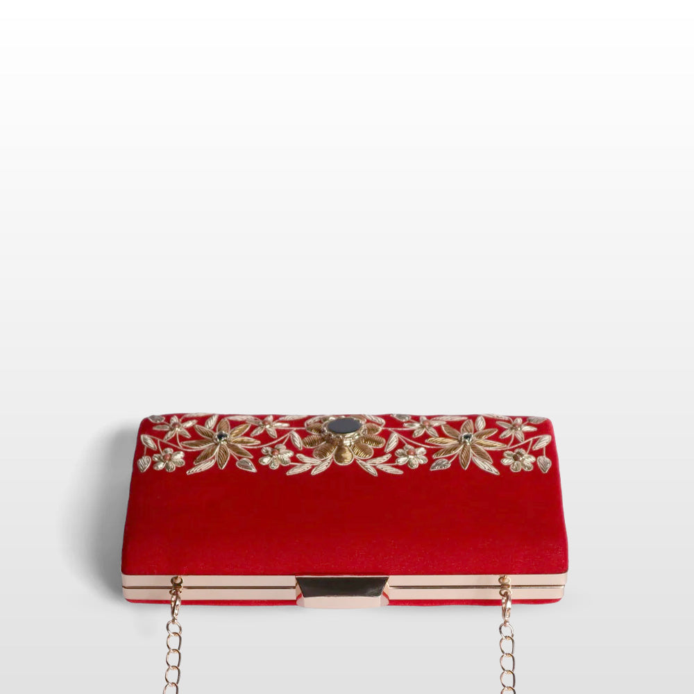 Petal Luxe Floral Embrace Handbag