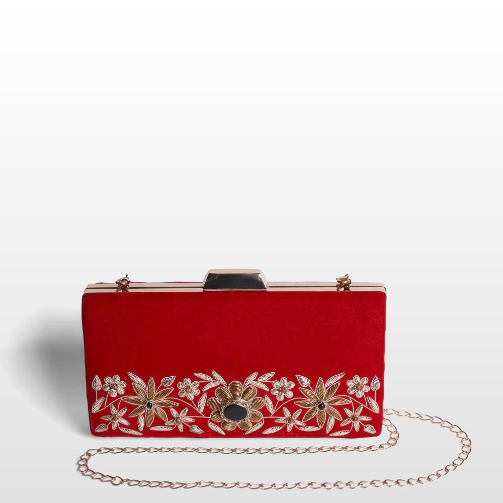 Petal Luxe Floral Embrace Handbag