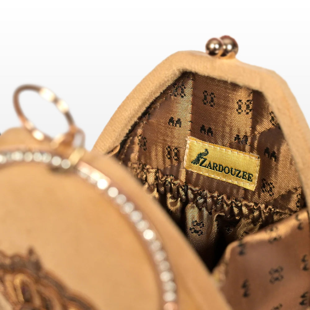 ZarRani Velvet Clutch