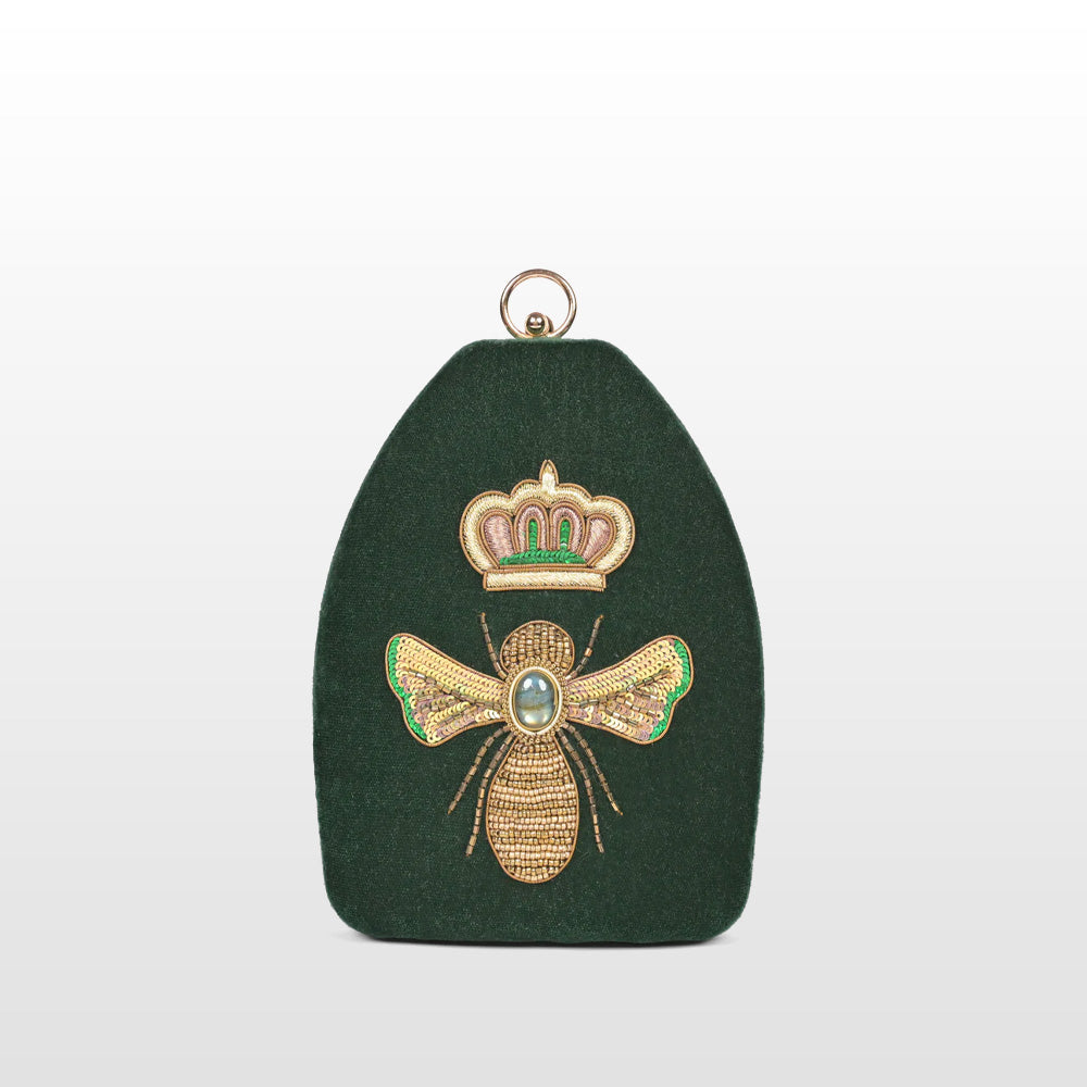 ZarRani Velvet Clutch