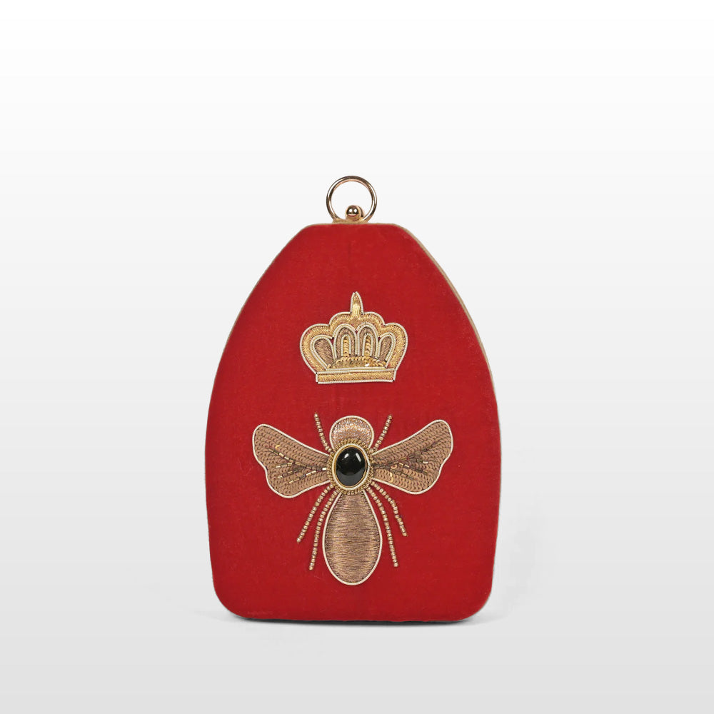 ZarRani Velvet Clutch