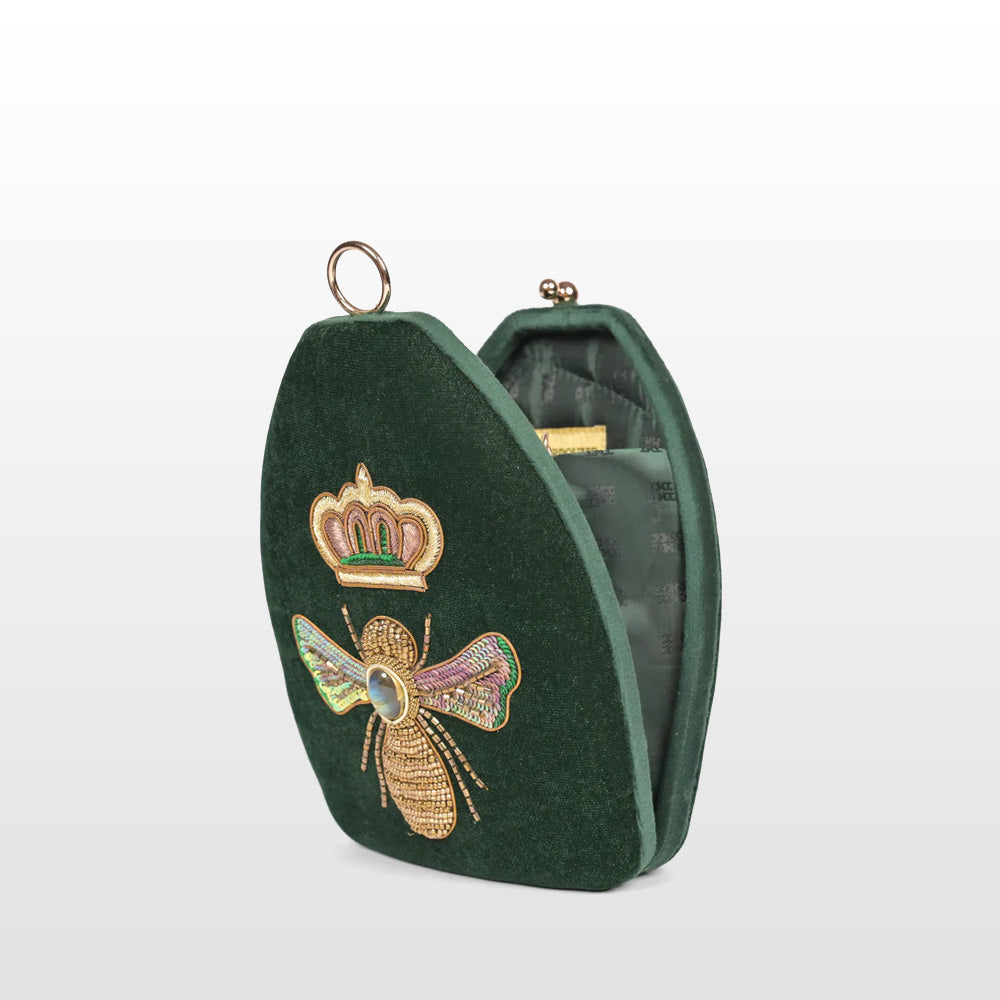 ZarRani Velvet Clutch