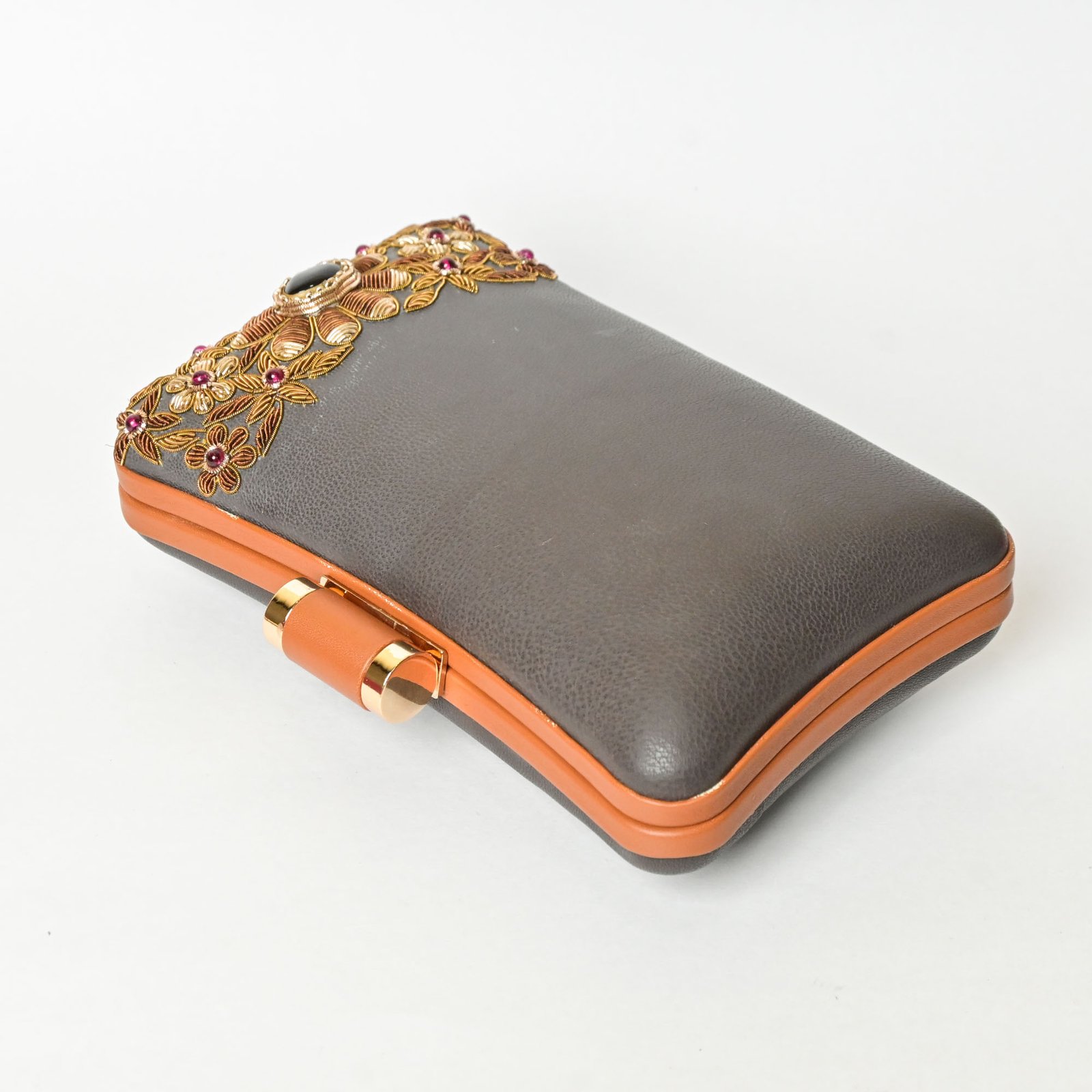 Rhinestone Luxury Clutch Bag Flower Pattern Evening Shoulder - Temu