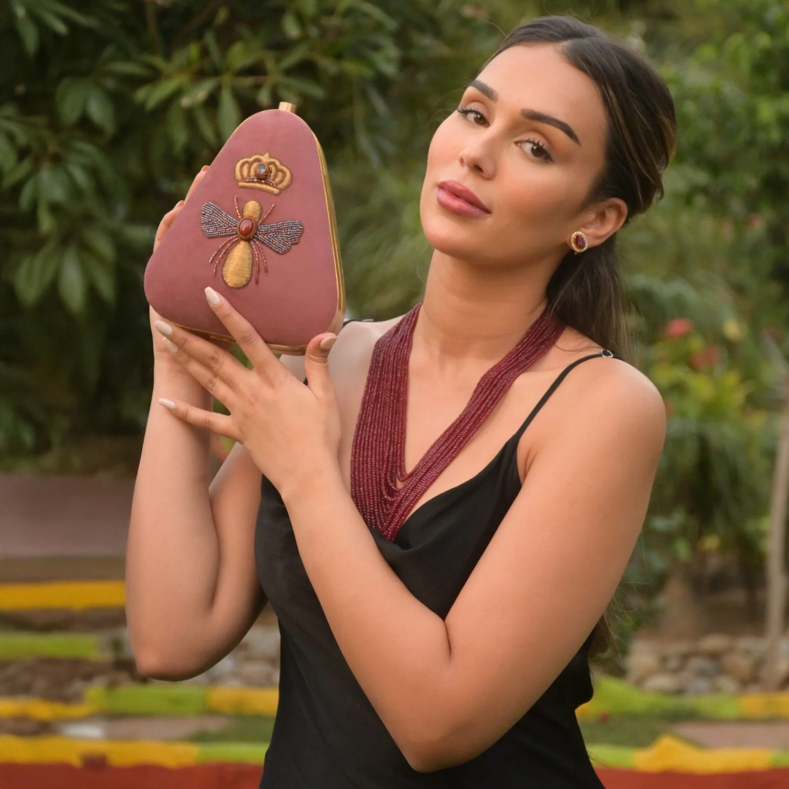 Royal Nectar Egg Velvet Clutch 1 DSC 3462 scaled 1