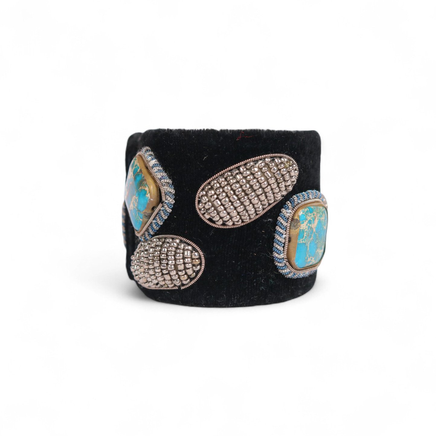 Glimmerline Midnight Turquoise Bracelet 1 Brace 1239 1